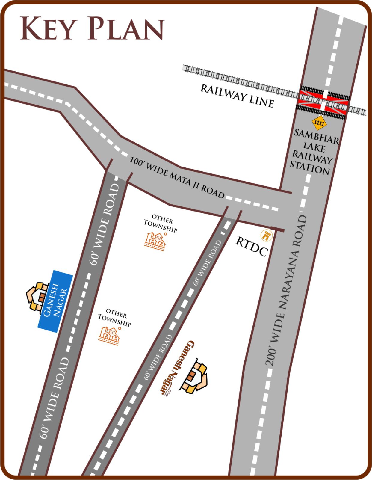 Ganesh Nagar Prime Key Plan